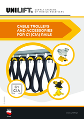 Cable trolleys and accessories for C1 (C1A) system
