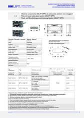 Cable gland system UNILIFT DPPU for flat and round cables
