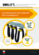 LEITUNGSWAGEN UND ZUBEHÖR FÜR C-SCHIENEN C2
