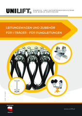 Leitungswagen und Zubehör für I-Träger - KDR