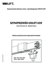 INSTRUKCJA MONTAŻU SZYNOPRZEWODÓW UNILIFT-UCR