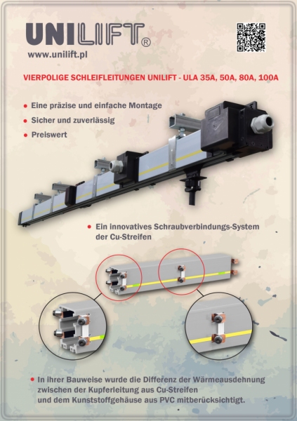 Schleifleitung UNILIFT-ULA