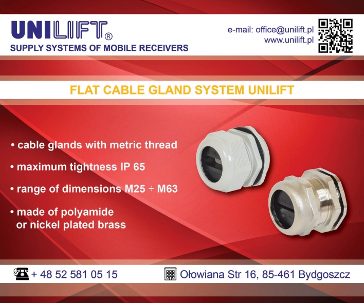 flat cable gland system UNILIFT