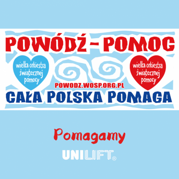UNILIFT - pomoc dla powodzian