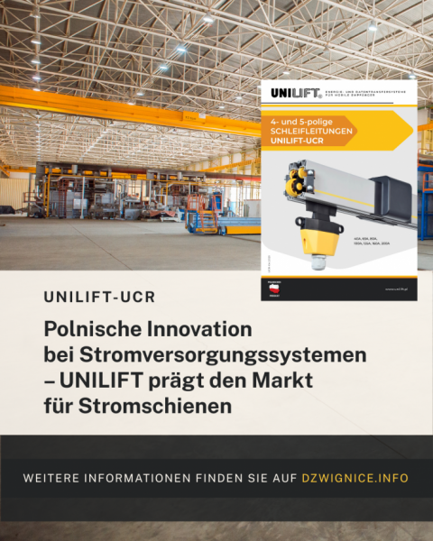 UNILIFT-UCR Stromschienen