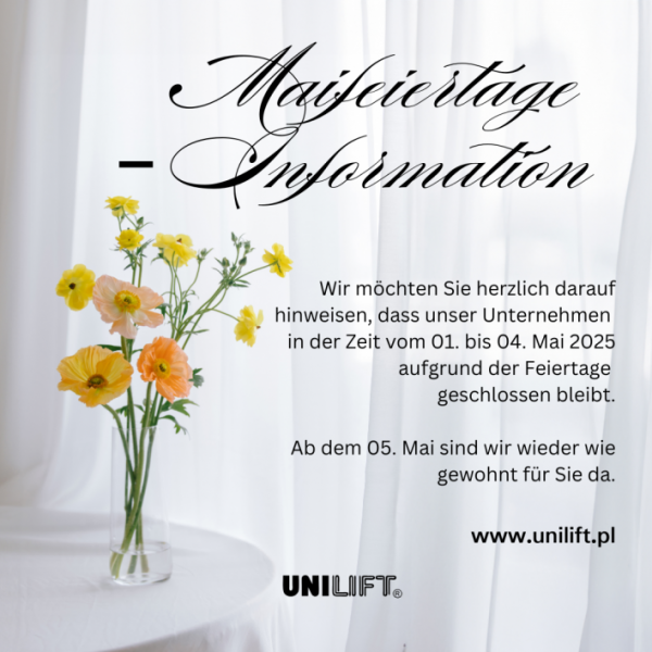 Maifeiertage-Information