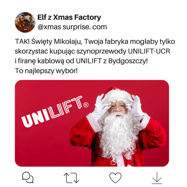 Fabryka Św Mikołaja i Współpraca z UNILIFT
