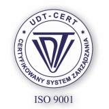 Certificate of quality PN EN ISO 9001:2009