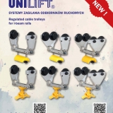 NEW REGULATED CABLE TROLLEYS FOR I-BEAM TRACKS