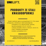 PRODUKTY ZE STALI KWASOODPORNEJ