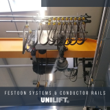 Leitungschlepps UNILIFT und Schleifleitungen UNILIFT-ULA und UNILIFT-UCR