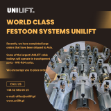 Festoon systems UNILIFT with cable trolleys WK-R64