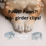 PAWS! PAWS?! No - girder clips!