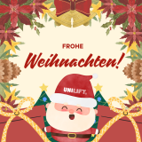 Weihnachten „unter Strom“ – UNILIFT-Style