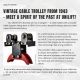 Vintage cable trolley from 1943 – meet a spirit of the past at UNILIFT!