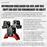 Historischer Kabelwagen aus dem Jahr 1943 – trefft den Geist der Vergangenheit bei UNILIFT!