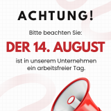 Der 14. August 2026